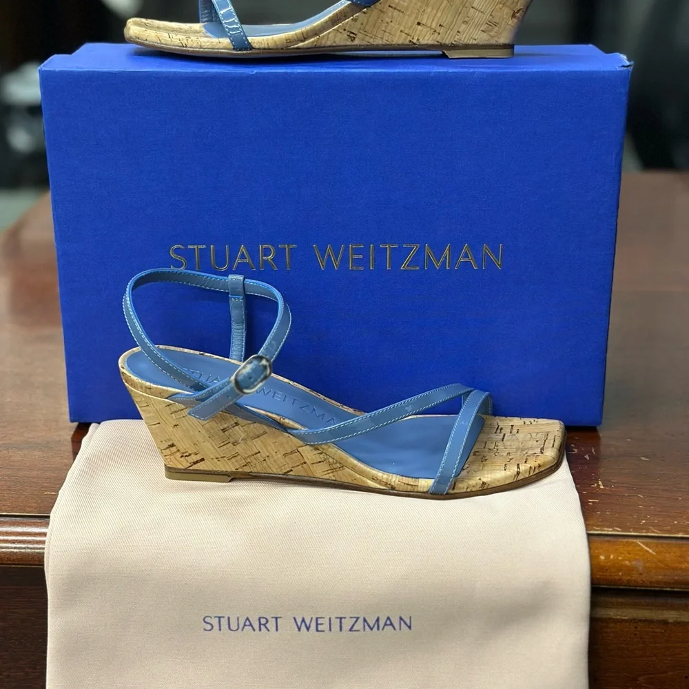 Stuart Weitzman Oasis 50 Wedge Sandal - Picture 4 of 4